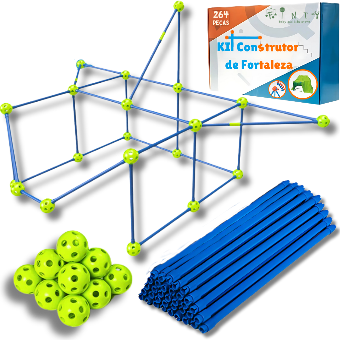 KIT de construction de forteresse + TOILE CADEAU
