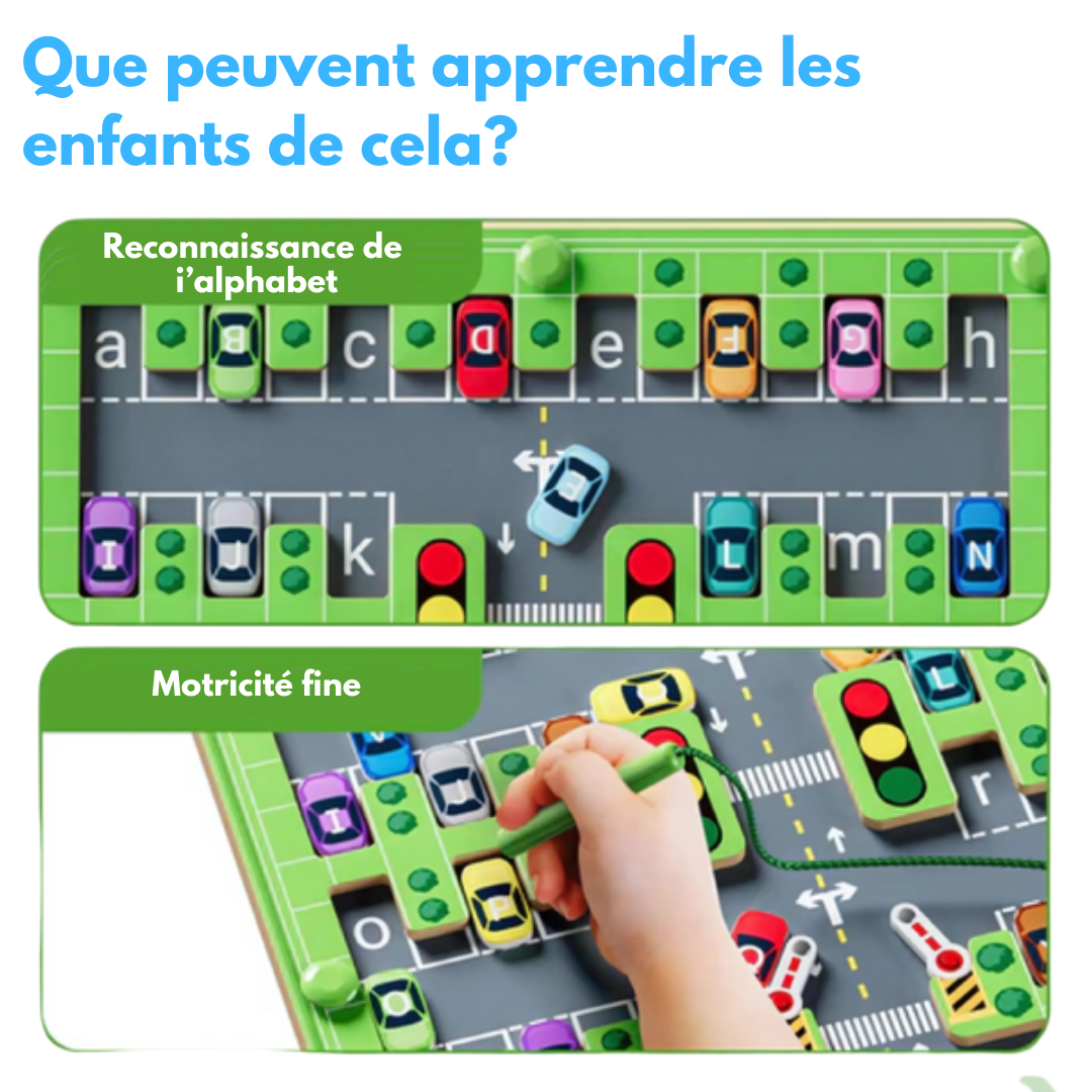 Labyrinthe Éducatif Magnétique Montessori
