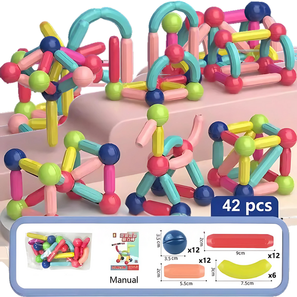 Blocs Magnétiques Éducatifs pour Enfants