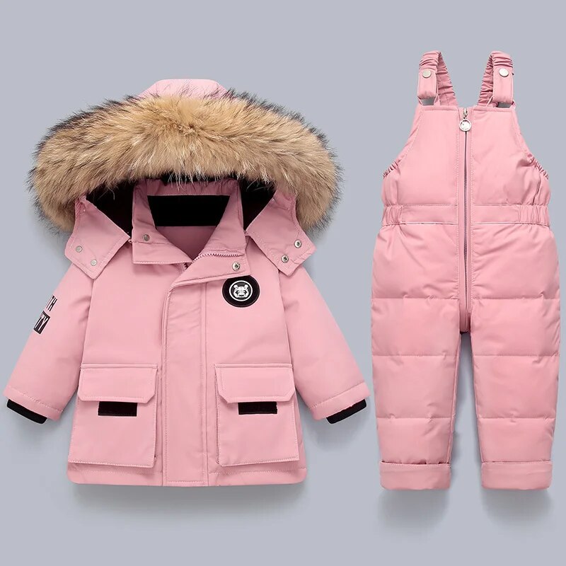 Charlie | Manteau et salopette chauds pour enfants