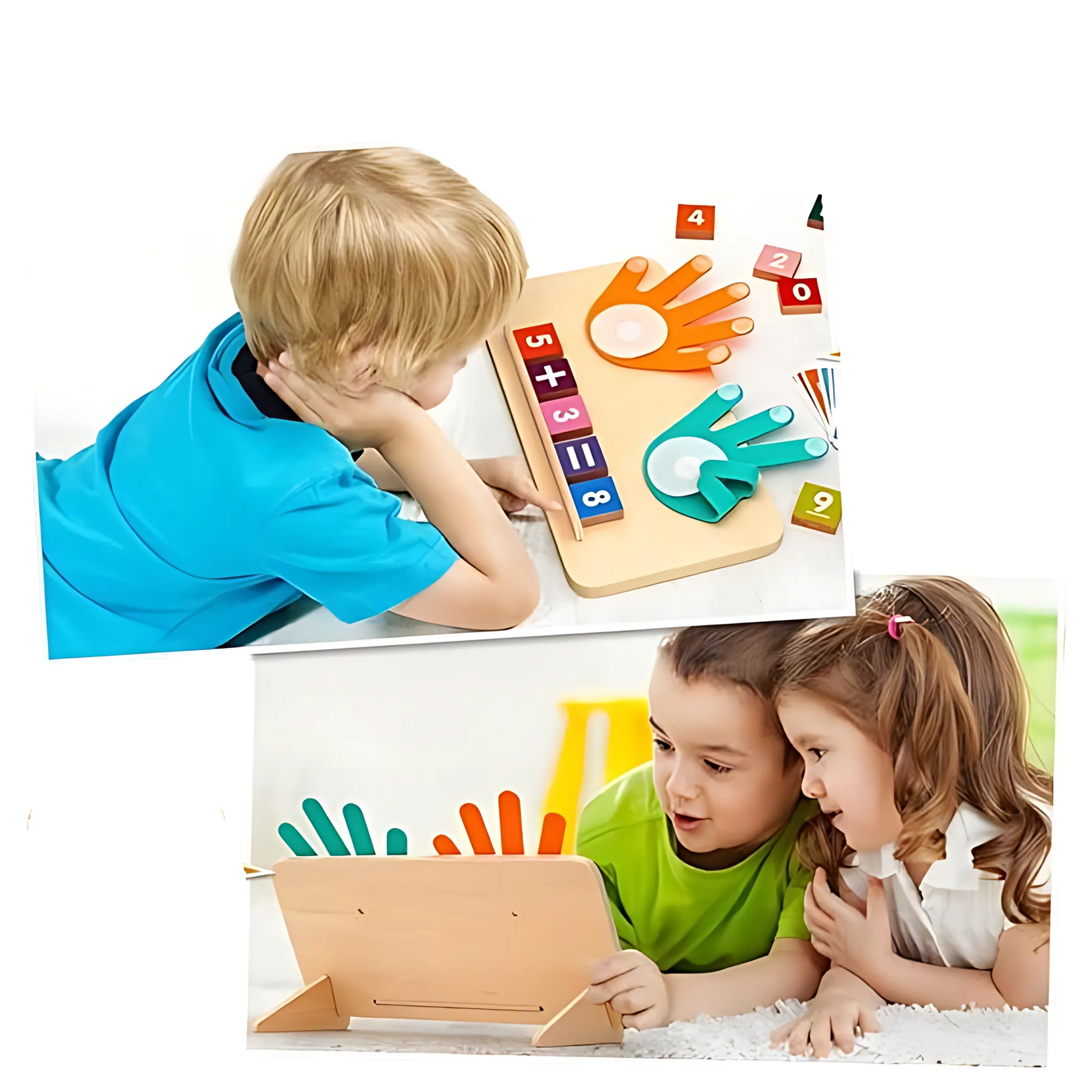 Blocs mathématiques éducatifs Montessori - Compter les nombres