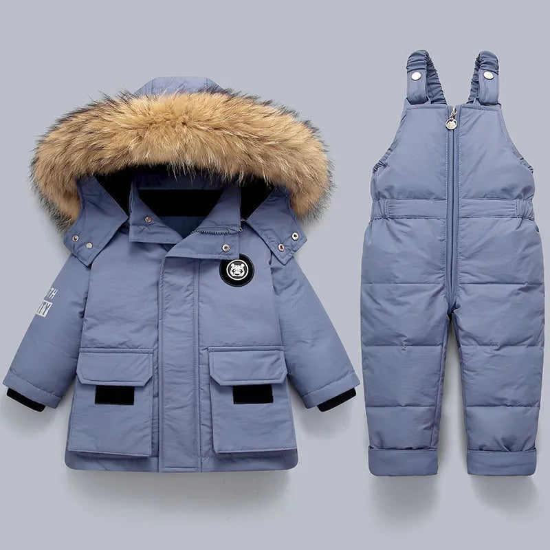 Charlie | Manteau et salopette chauds pour enfants