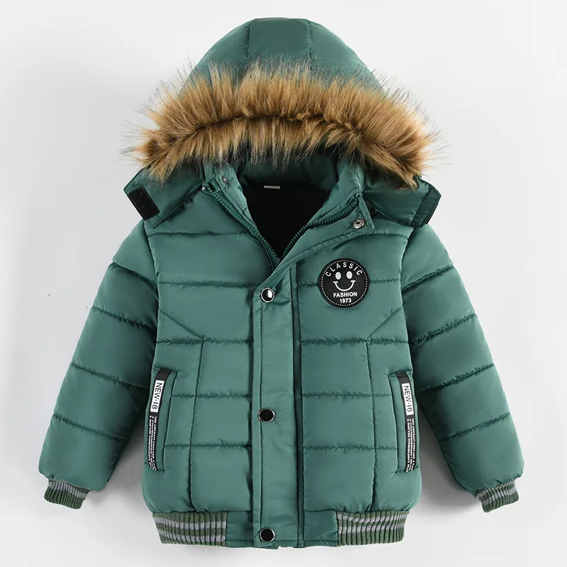 Manteau à Capuche avec Imprimé - Garnissage 100% Coton