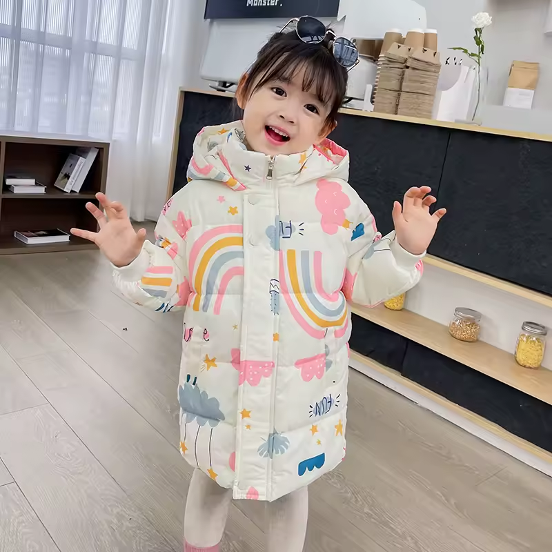 Veste enfant à capuche - vêtements d'hiver pour garçons et filles chez Mignon et Chic