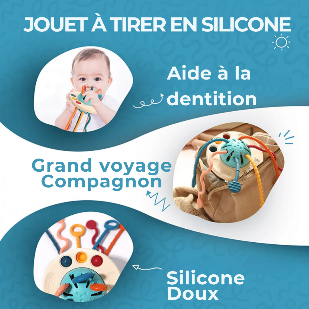 Jouet à tirer Montessori