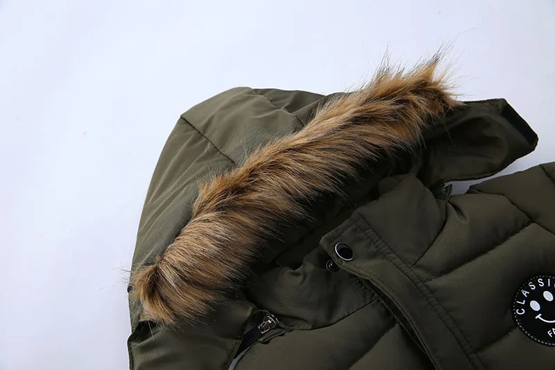 Manteau à Capuche avec Imprimé - Garnissage 100% Coton