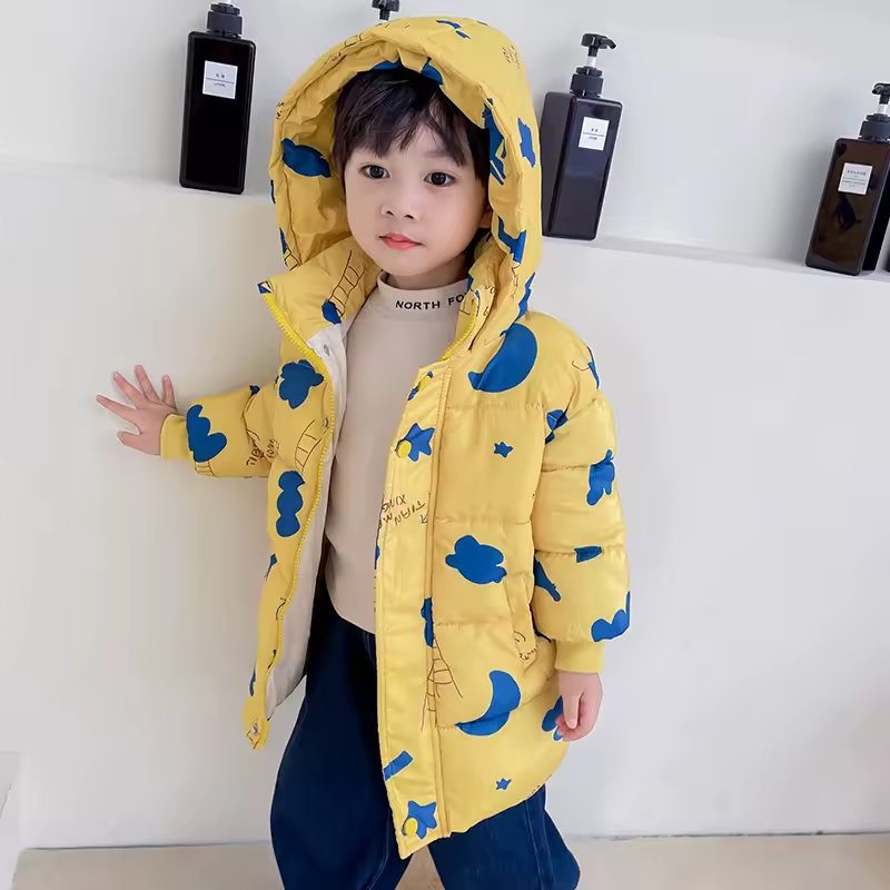 Veste enfant à capuche - vêtements d'hiver pour garçons et filles chez Mignon et Chic