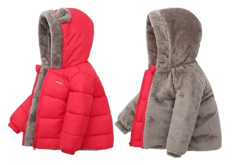 Veste à capuche en cachemire pour enfants