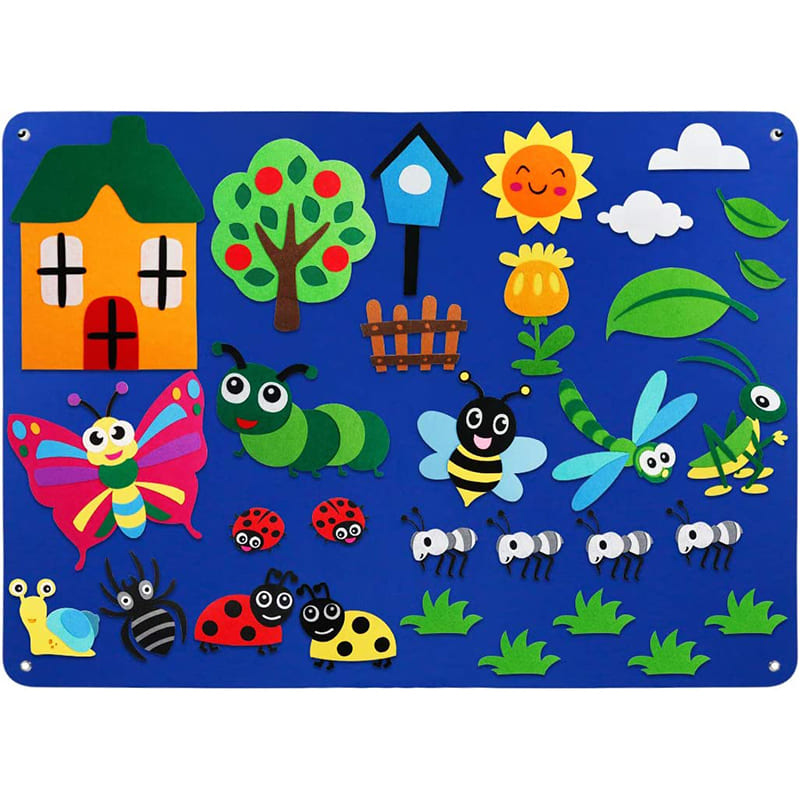 Jouet éducatif mural interactif Montessori