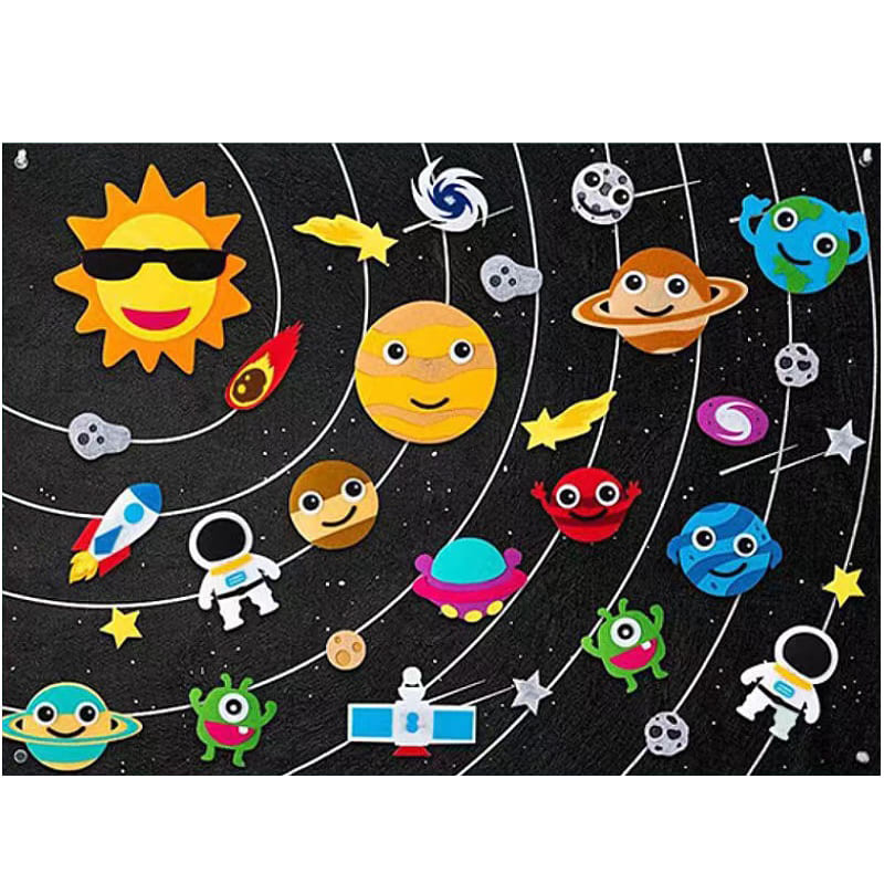 Jouet éducatif mural interactif Montessori