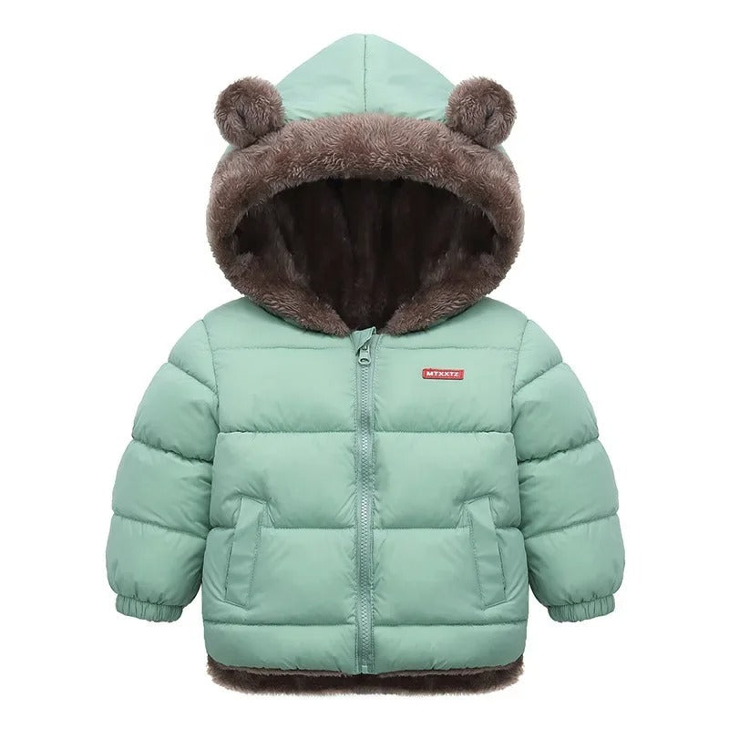 Veste à capuche en cachemire pour enfants