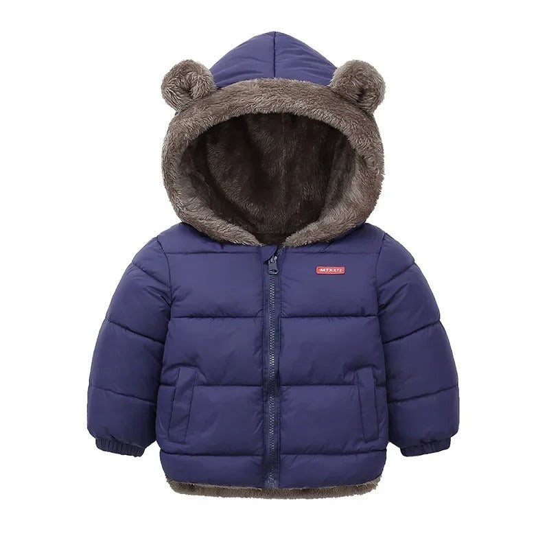 Veste à capuche en cachemire pour enfants