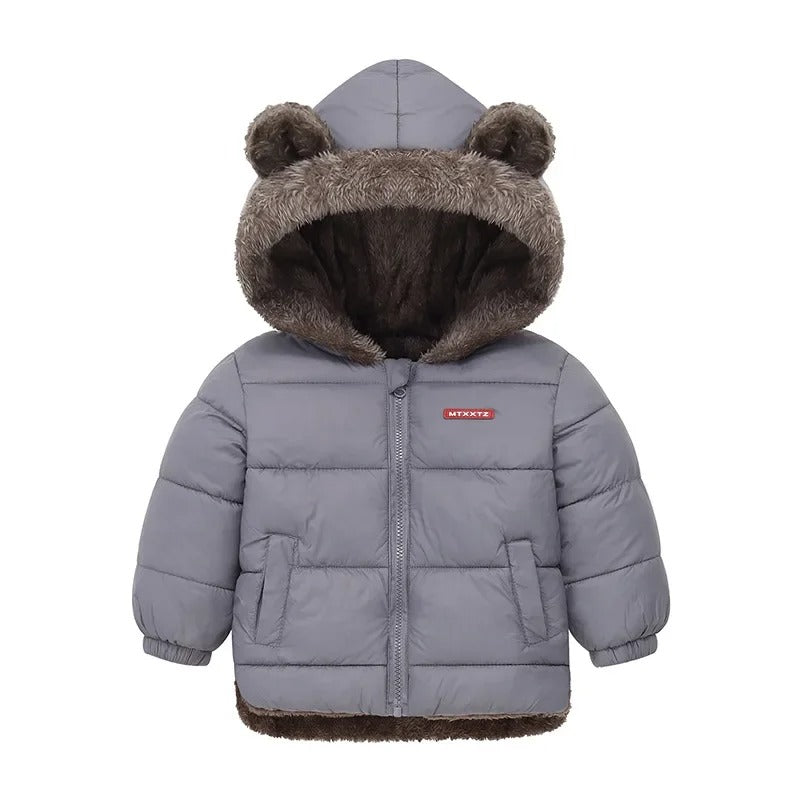 Veste à capuche en cachemire pour enfants