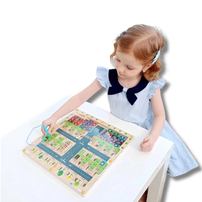 Labyrinthe Éducatif Magnétique Montessori