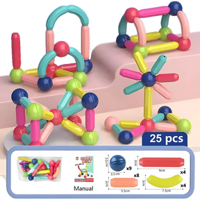 Blocs Magnétiques Éducatifs pour Enfants
