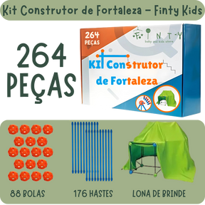 KIT de construction de forteresse + TOILE CADEAU