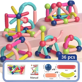 Blocs Magnétiques Éducatifs pour Enfants