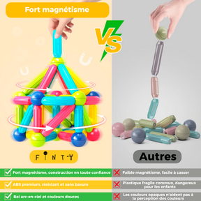 Blocs Magnétiques Éducatifs pour Enfants