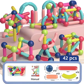 Blocs Magnétiques Éducatifs pour Enfants
