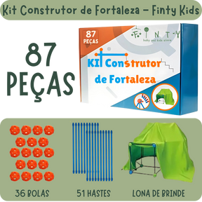 KIT de construction de forteresse + TOILE CADEAU