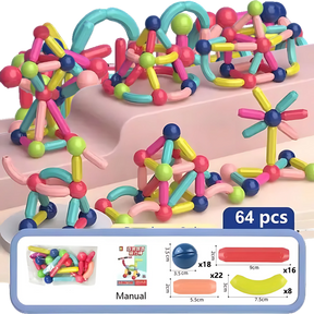 Blocs Magnétiques Éducatifs pour Enfants