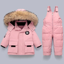 Charlie | Manteau et salopette chauds pour enfants