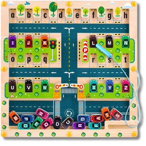 Labyrinthe Éducatif Magnétique Montessori