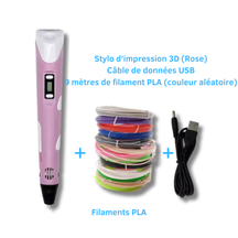 Stylo 3D Enfant Montessori + 9m de Filament OFFERT !