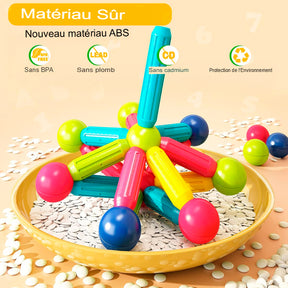 Blocs Magnétiques Éducatifs pour Enfants