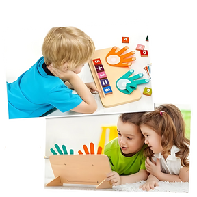 Blocs mathématiques éducatifs Montessori - Compter les nombres