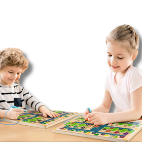 Labyrinthe Éducatif Magnétique Montessori