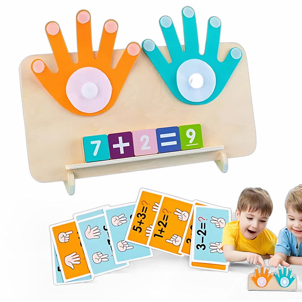Blocs mathématiques éducatifs Montessori - Compter les nombres