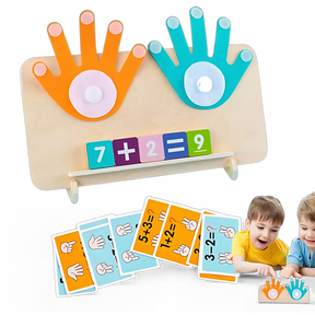 Blocs mathématiques éducatifs Montessori - Compter les nombres