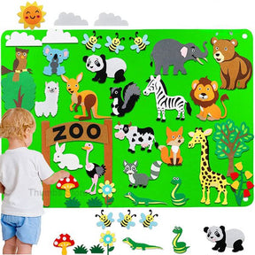 Jouet éducatif mural interactif Montessori