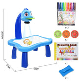 Table de Jeu pour Enfants avec Projecteur LED - Amusement Garanti®