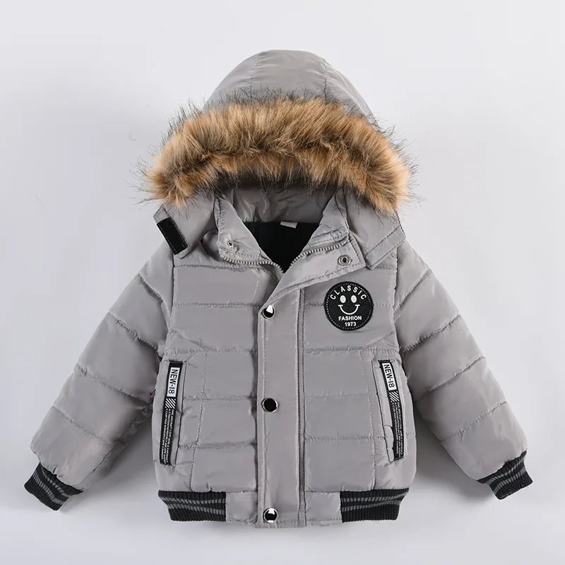Manteau à Capuche avec Imprimé - Garnissage 100% Coton