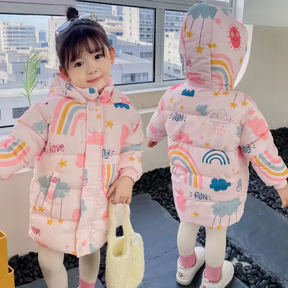 Veste enfant à capuche - vêtements d'hiver pour garçons et filles chez Mignon et Chic