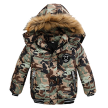 Manteau à Capuche avec Imprimé - Garnissage 100% Coton
