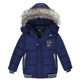 Manteau à Capuche avec Imprimé - Garnissage 100% Coton