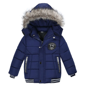 Manteau à Capuche avec Imprimé - Garnissage 100% Coton