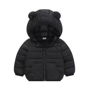 Manteaux fins en coton à capuche pour filles et garçons âgés de 2 à 6 ans