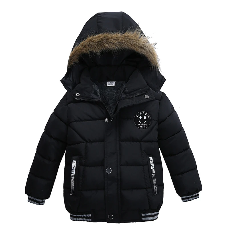 Manteau à Capuche avec Imprimé - Garnissage 100% Coton