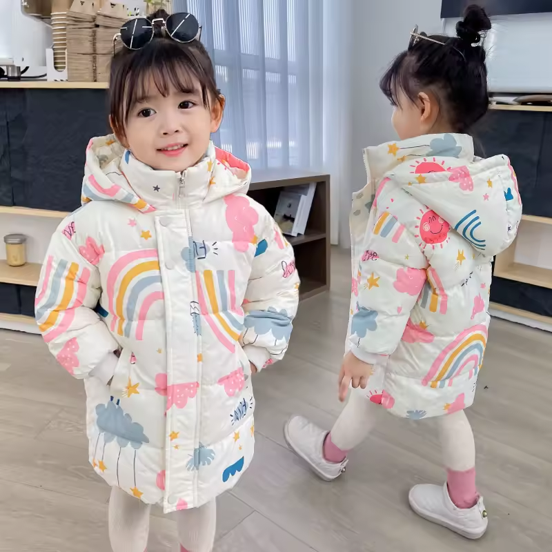 Veste enfant à capuche - vêtements d'hiver pour garçons et filles chez Mignon et Chic