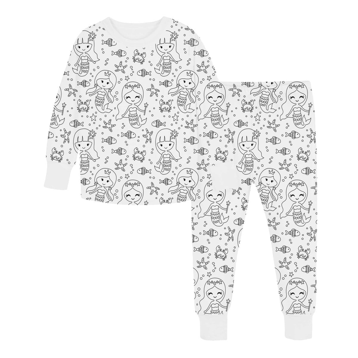 Coloriage Montessori Pyjama