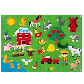 Jouet éducatif mural interactif Montessori