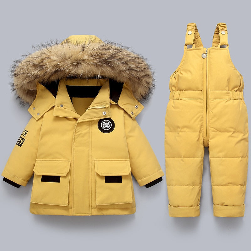 Charlie | Manteau et salopette chauds pour enfants