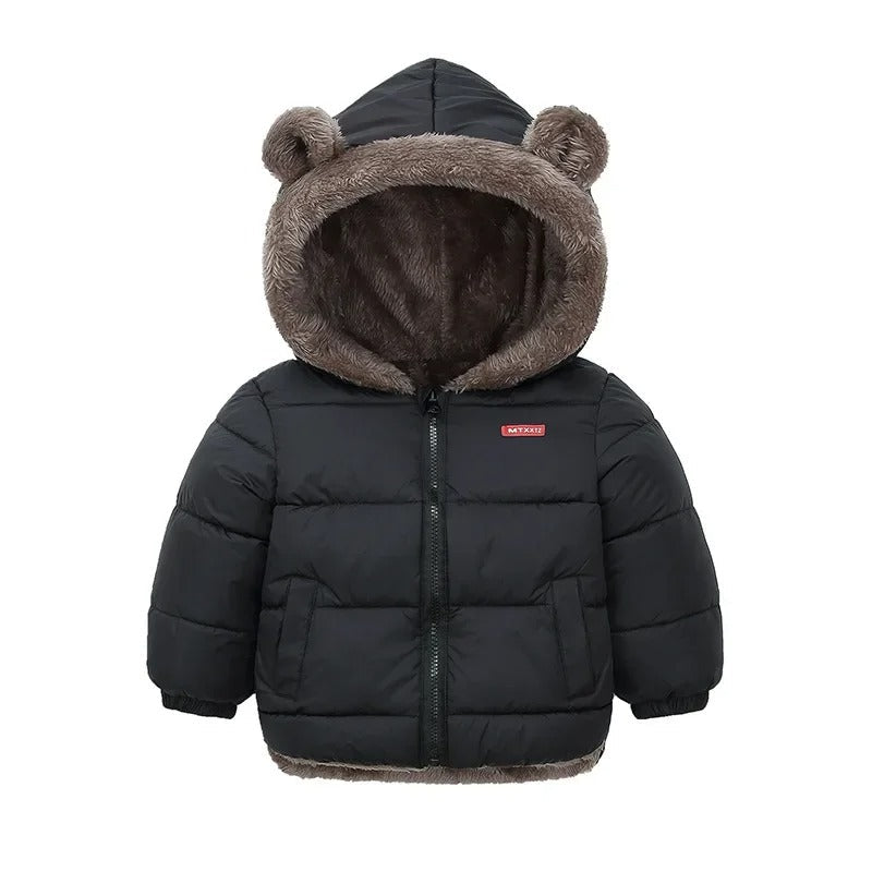Veste à capuche en cachemire pour enfants