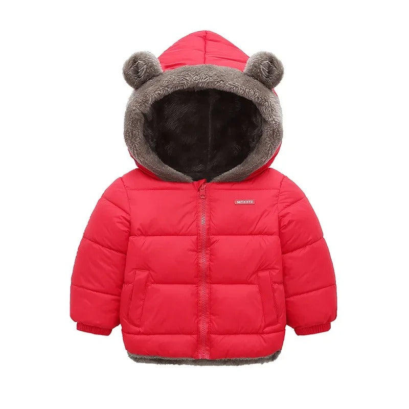 Veste à capuche en cachemire pour enfants