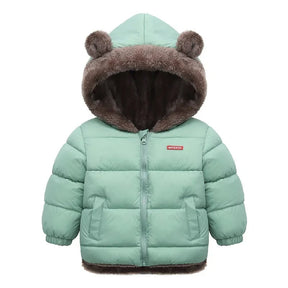 Veste à capuche en cachemire pour enfants