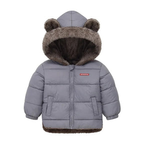 Veste à capuche en cachemire pour enfants